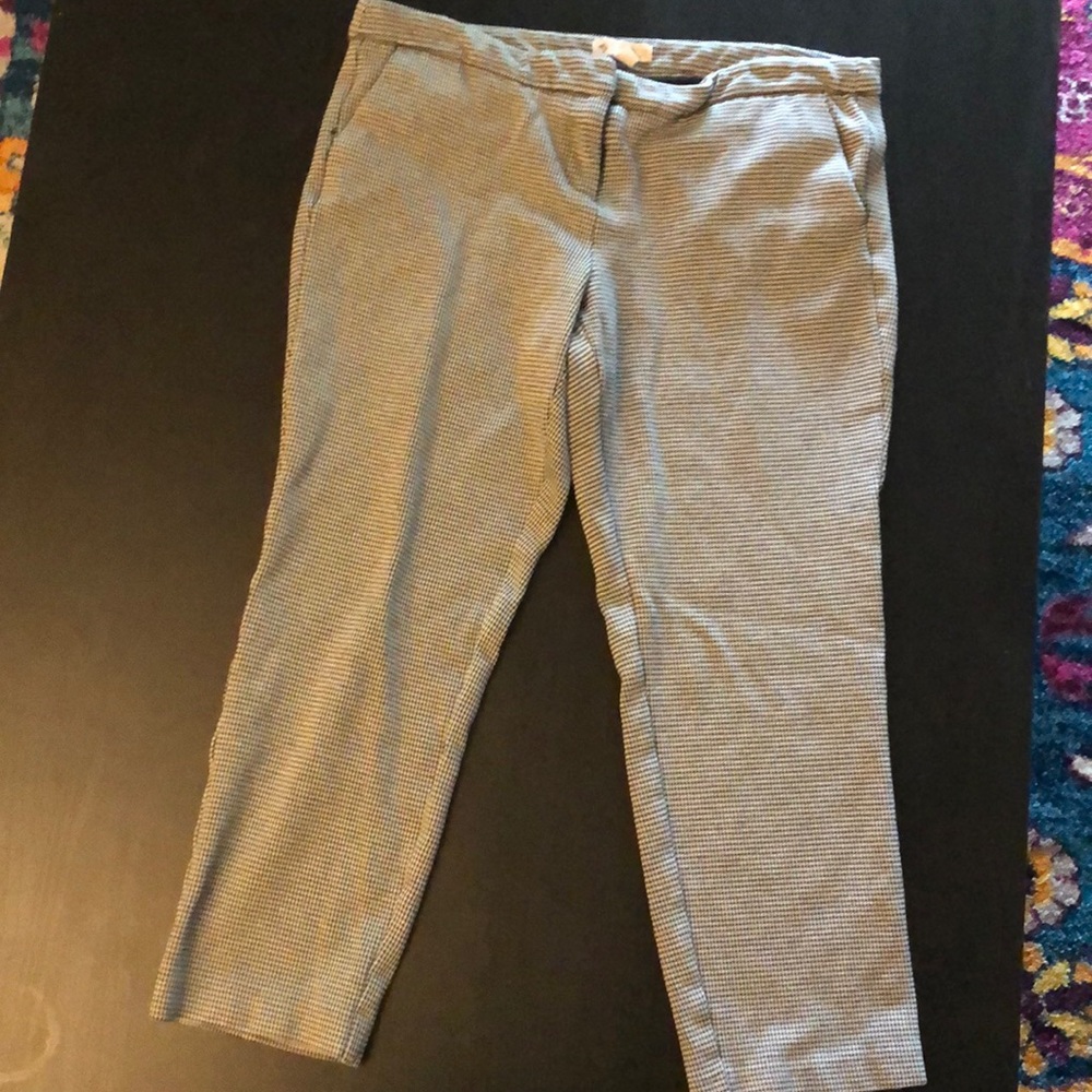 Dress Capris Herringbone